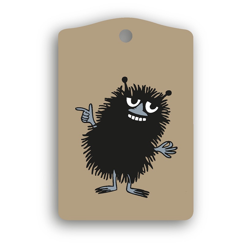 Moomin Luggage Tag Stinky, Beige