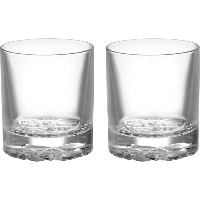 Carat Old Fashioned Drinkglas Pak van 2, 21 cl