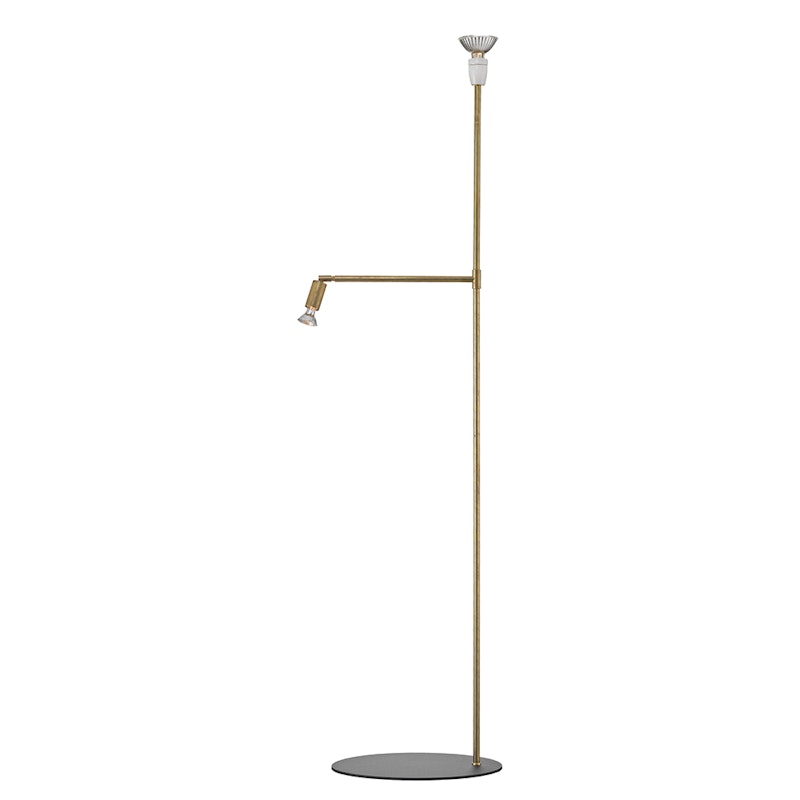 Galax Floor Lamp, Brass