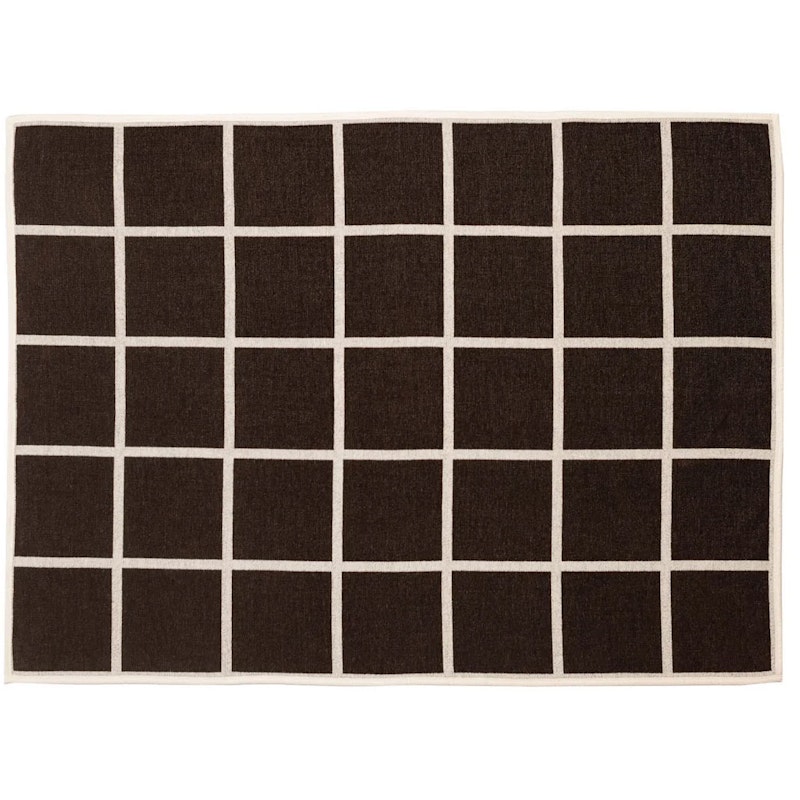 Criss Deken 140x200 cm, Donkerbruin