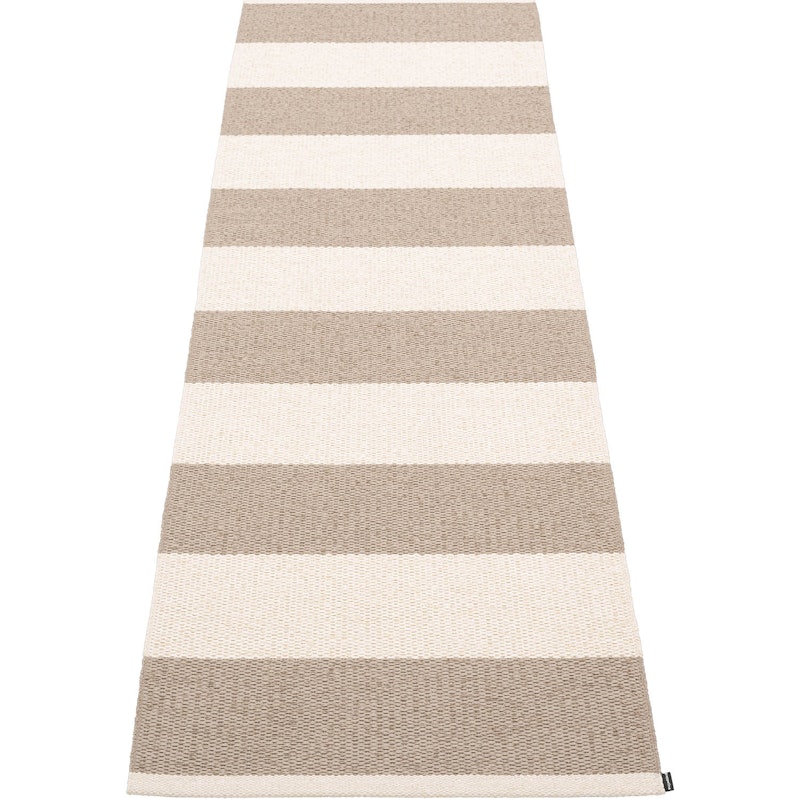 Bob Vloerkleed 70x225 cm, Modder/Vanille