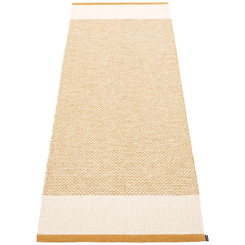 Edit Vloerkleed Oker / Vanille / Beige Metallic, 85x260 cm
