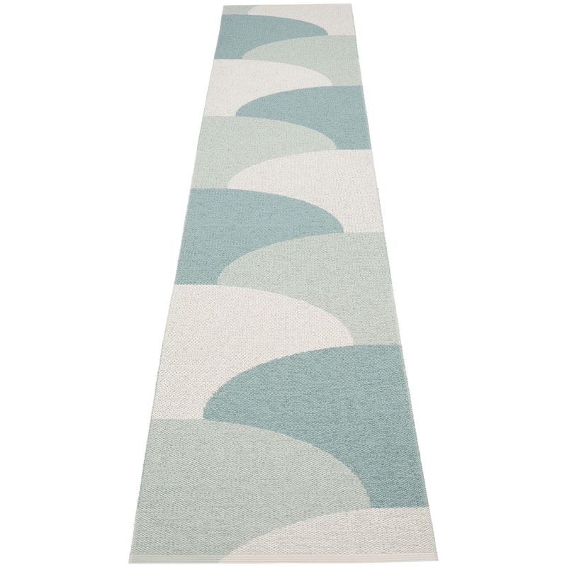 Hill Vloerkleed 70x360 cm, Haze / Sage / Fossil Grey