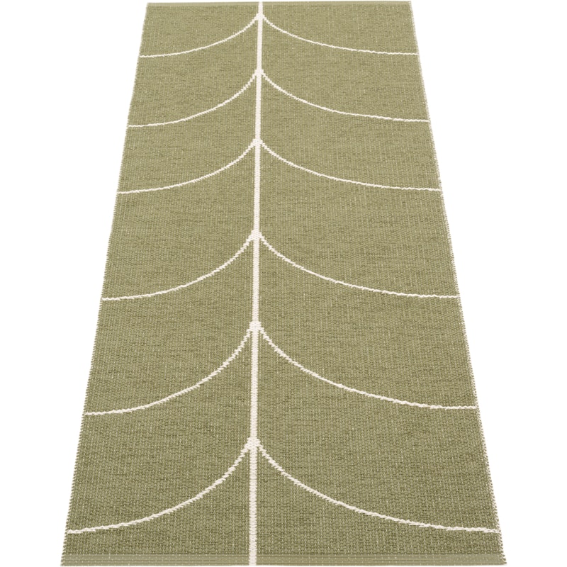 Leif Plastic Mat Pine / Vanilla, 70x180 cm