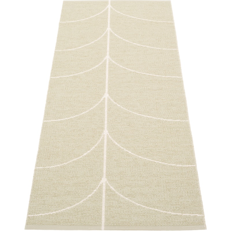 Leif Plastic Mat Seagrass / Vanilla, 70x180 cm