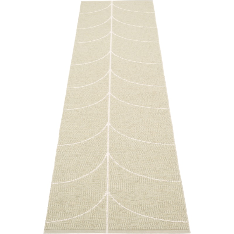 Leif Plastic Mat Seagrass / Vanilla, 70x270 cm