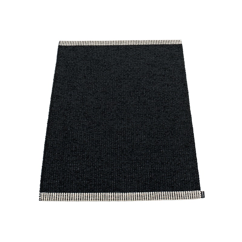 Mono Rug 60x85cm, Black