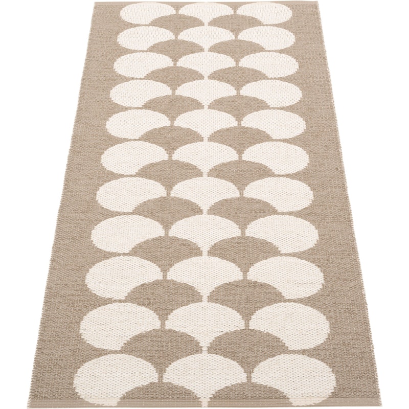 Poppy Vloerkleed Beige/Vanille, 70x150 cm