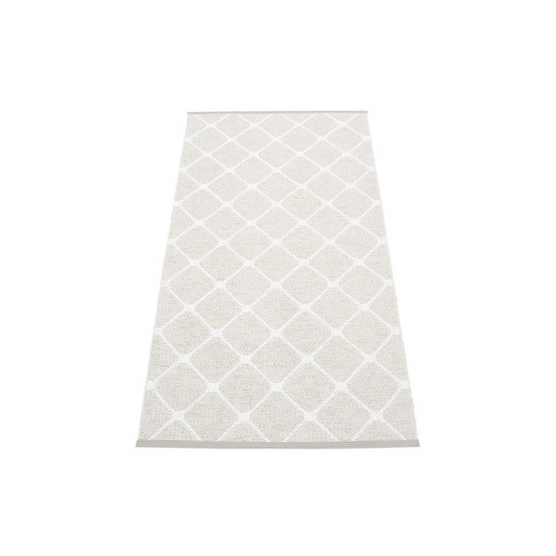 Rex Rug 70x160 cm, Fossil/White