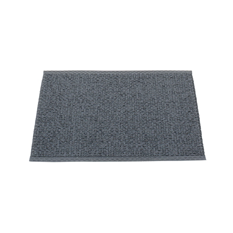 Svea Doormat 70x50 cm, Granit/Black Metallic