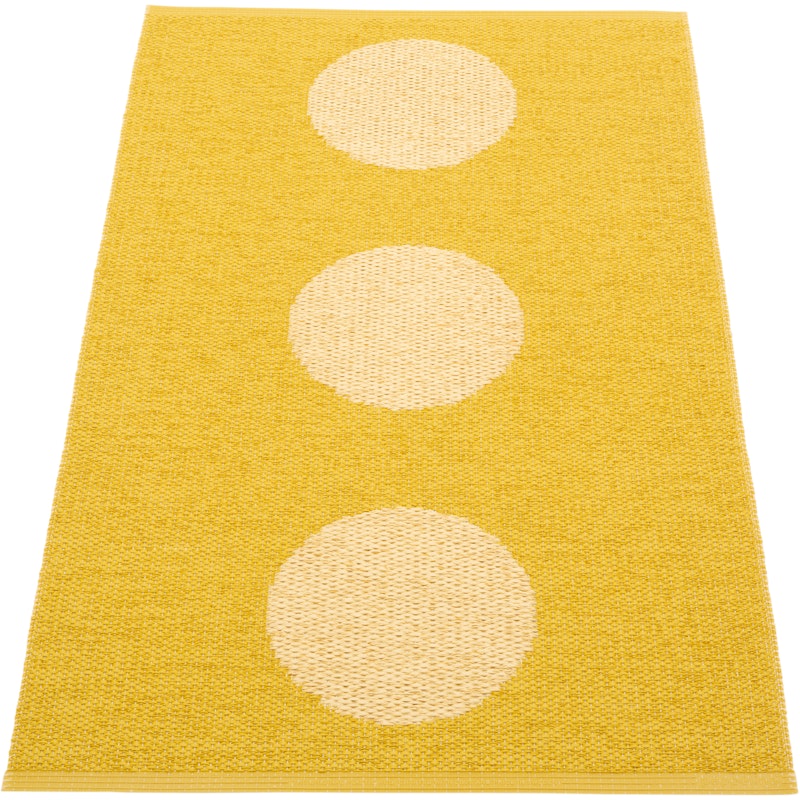 Vera Pop Vloerkleed 70x120 cm, Mustard / Pale Yellow