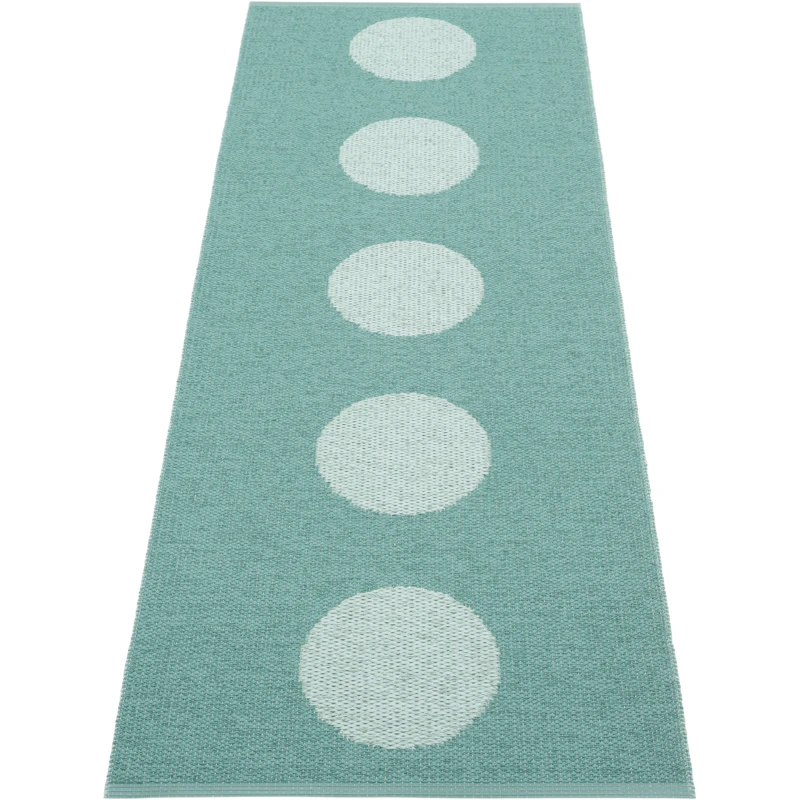 Vera Pop Vloerkleed 70x200 cm, Jade / Pale Turquoise