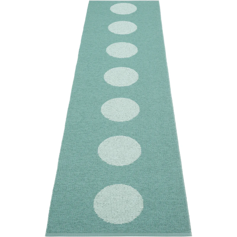 Vera Pop Vloerkleed 70x280 cm, Jade / Pale Turquoise