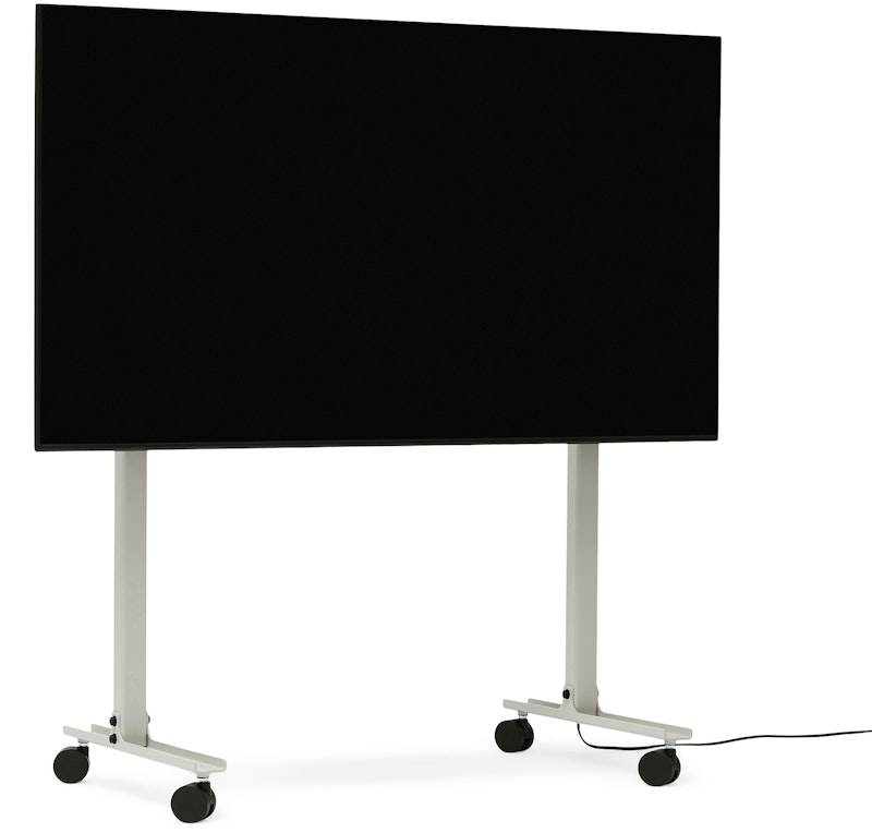 Straight Rollin' Tv Stand, Pearl