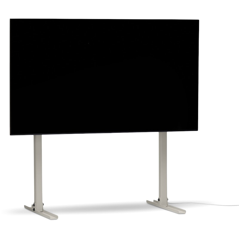 Straight Tall Tv Stand, Mushroom