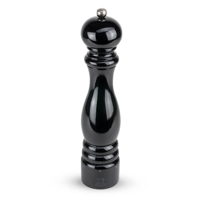 Paris u'Select Pepermolen 30 cm, Zwart Gelakt