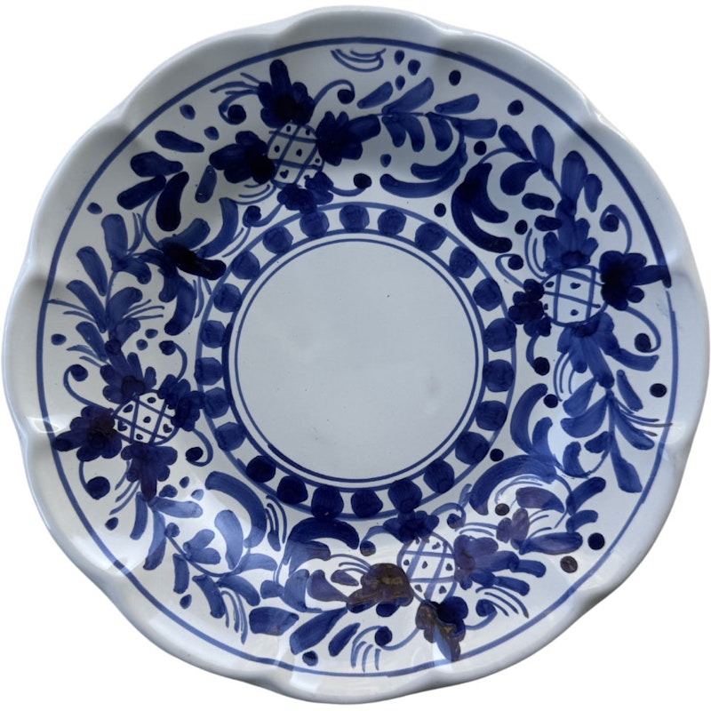 Positano Saladebord 20 cm, Blauw