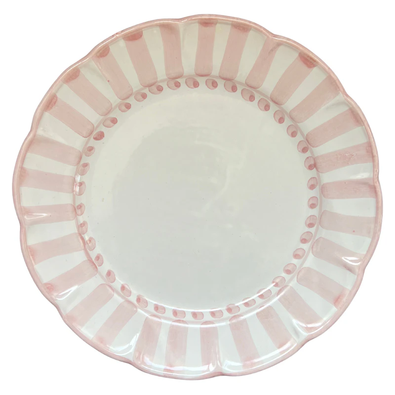 Riviera Dinerbord 26 cm, Roze