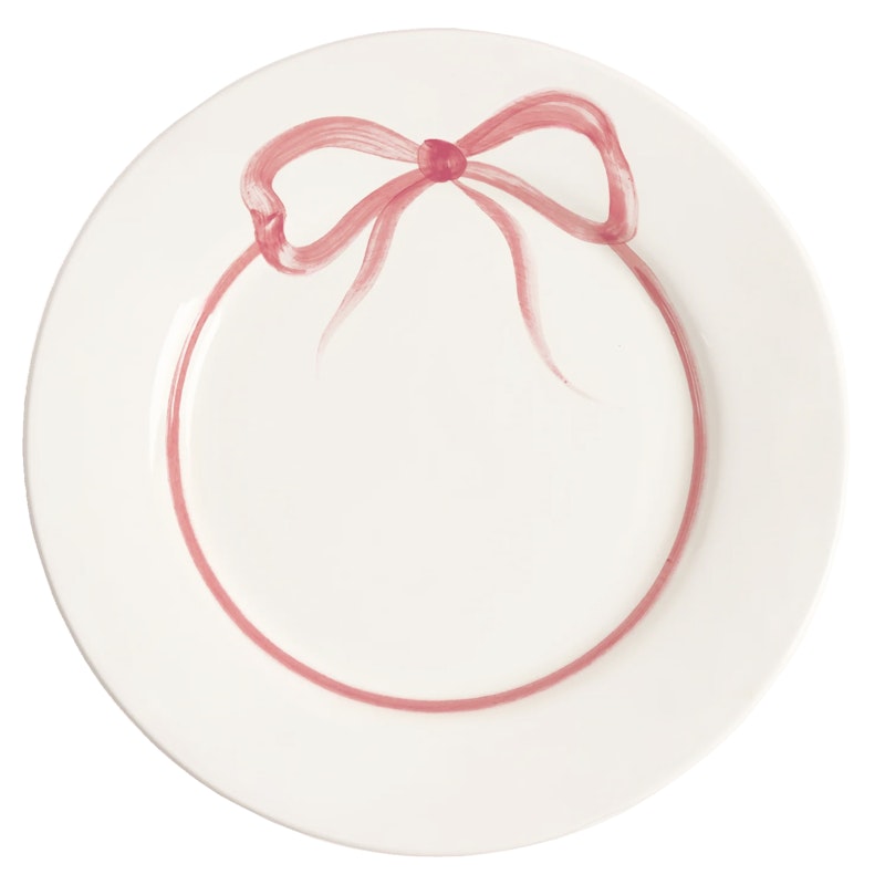 Bow Bord 28 cm, Roze