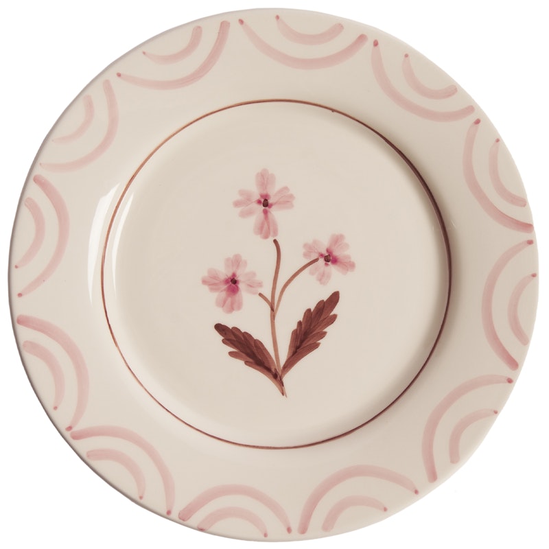 Cottage Flower Bord 28 cm, Lichtroze