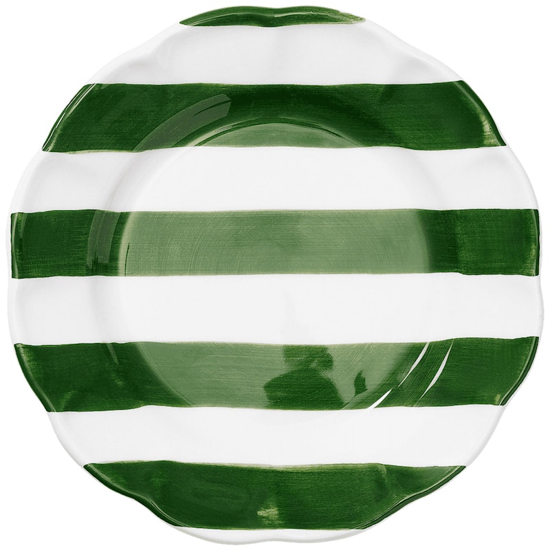 Stripe Bordje 22 cm, Groen