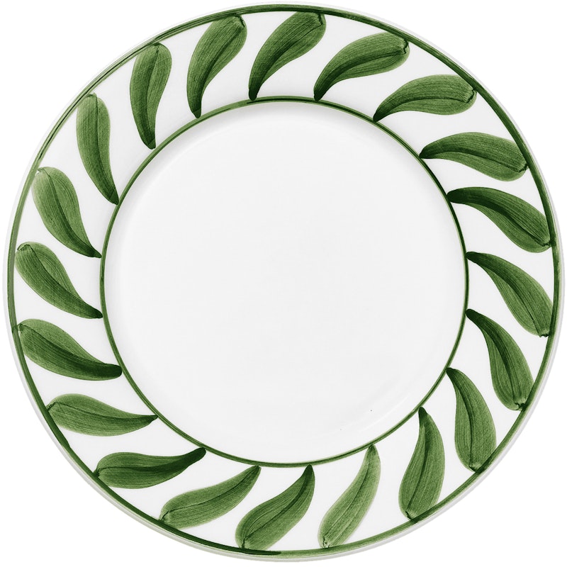 Swirl Bord 28 cm, Groen