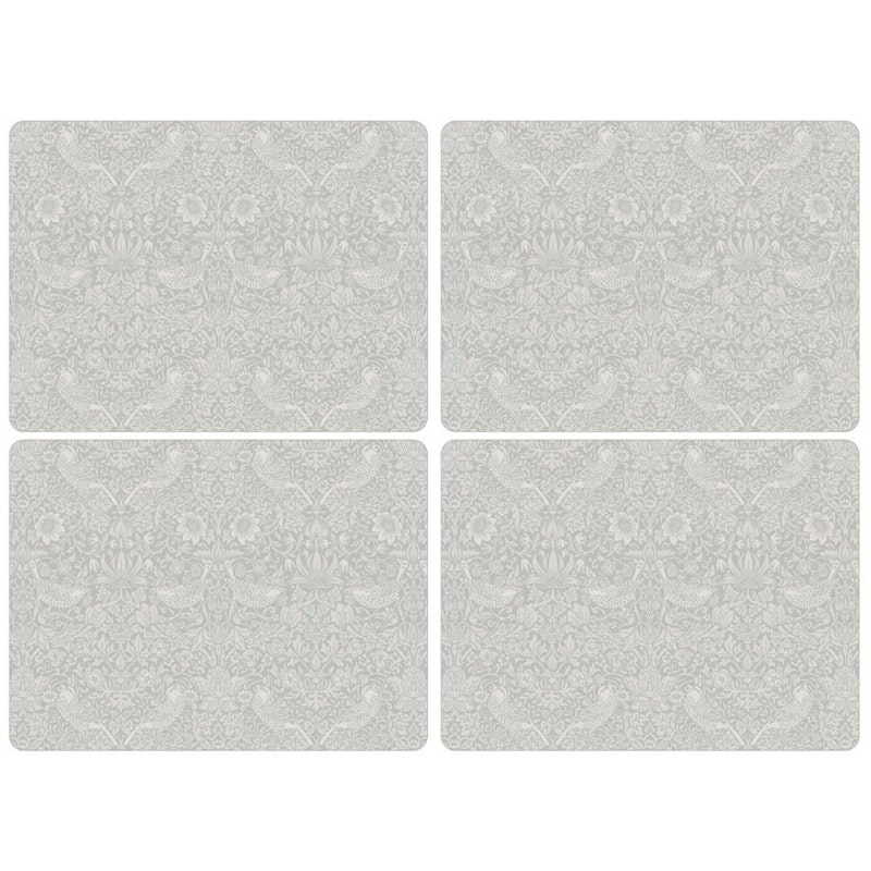 Pure Morris Place Mat Strawberry Thief, 4 Pcs