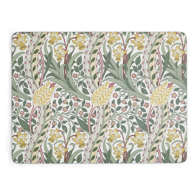 William Morris & Co Placemat Pak van 4, Daffodil