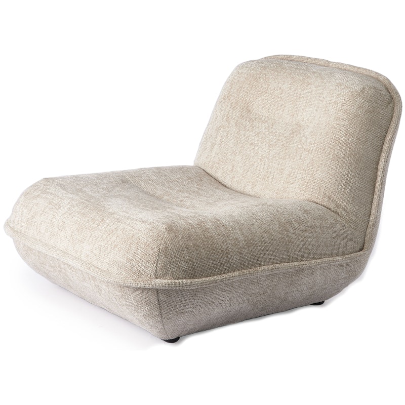 Puff Loungestoel, Ecru