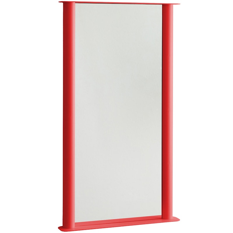 Pipeline Wandspiegel 66x117.5 cm, Rood