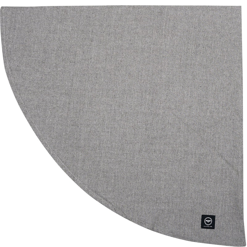 Hedvig Tafelkleed Behandeld 160 cm Rond Chambray, Lichtbruin