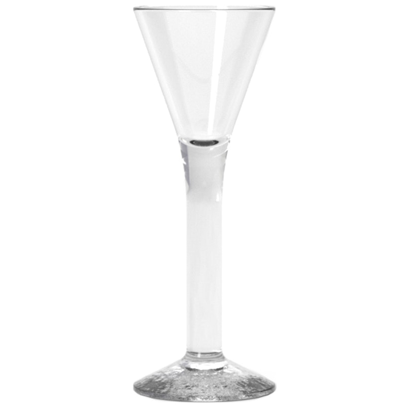 Antik Schnapsglas 4 cl, Doorzichtig