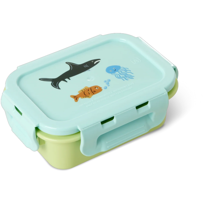 Lunchbox Met Luchtdichte Deksel, Mint Wildlife