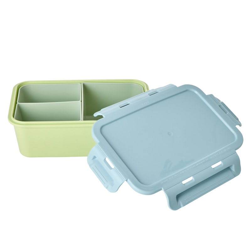 Lunchbox, Groen/Lichtblauw