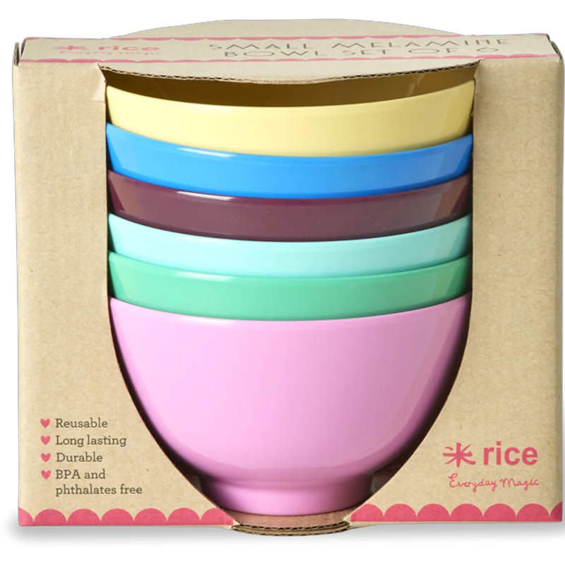 Melamine Bowl 30 cl 6-pack, Show Your True Colors