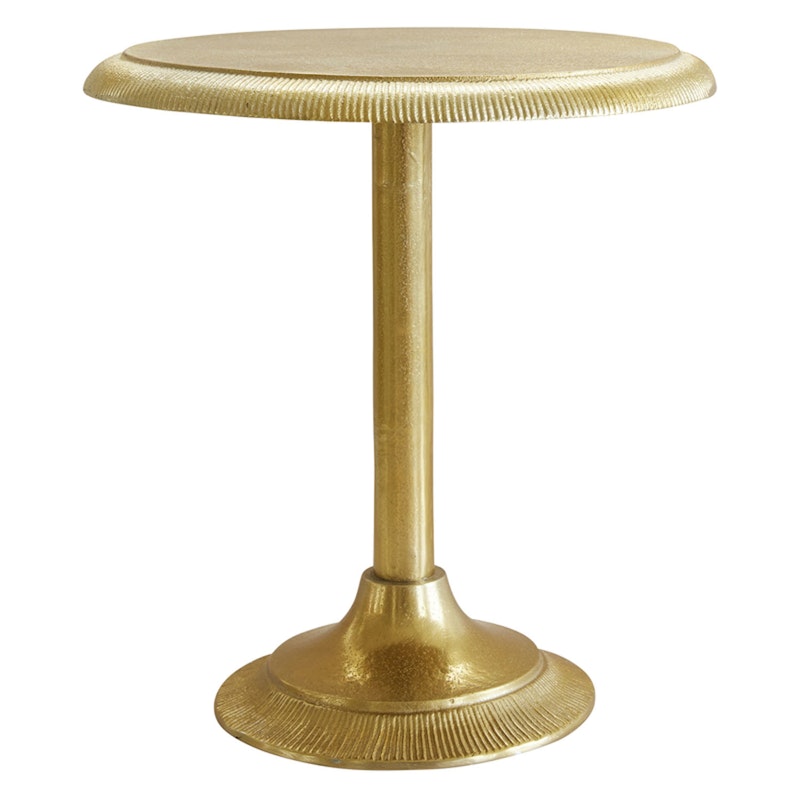 Ronde Bijzettafel Goud, 41 cm