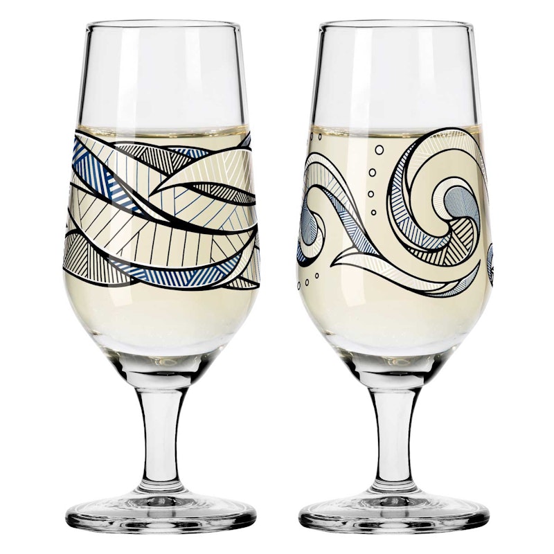 Brauchzeit Schnapsglas 5,5 cl Pak van 2, #5 & 6