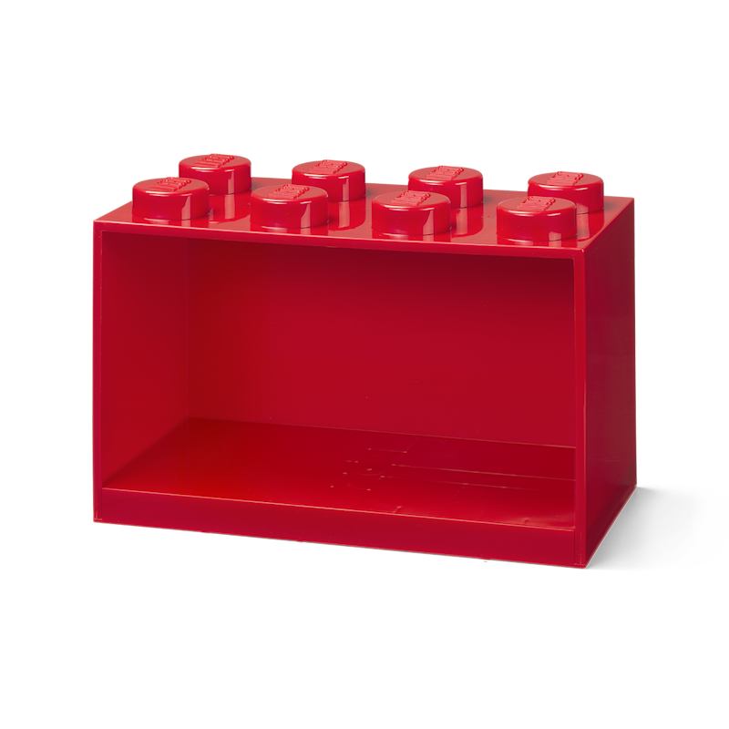 LEGO® Brick Schap 8 Knoppen, Rood