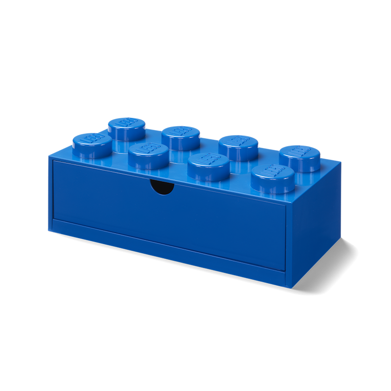 LEGO® Opslag Met Lade 8 Knoppen, Blauw