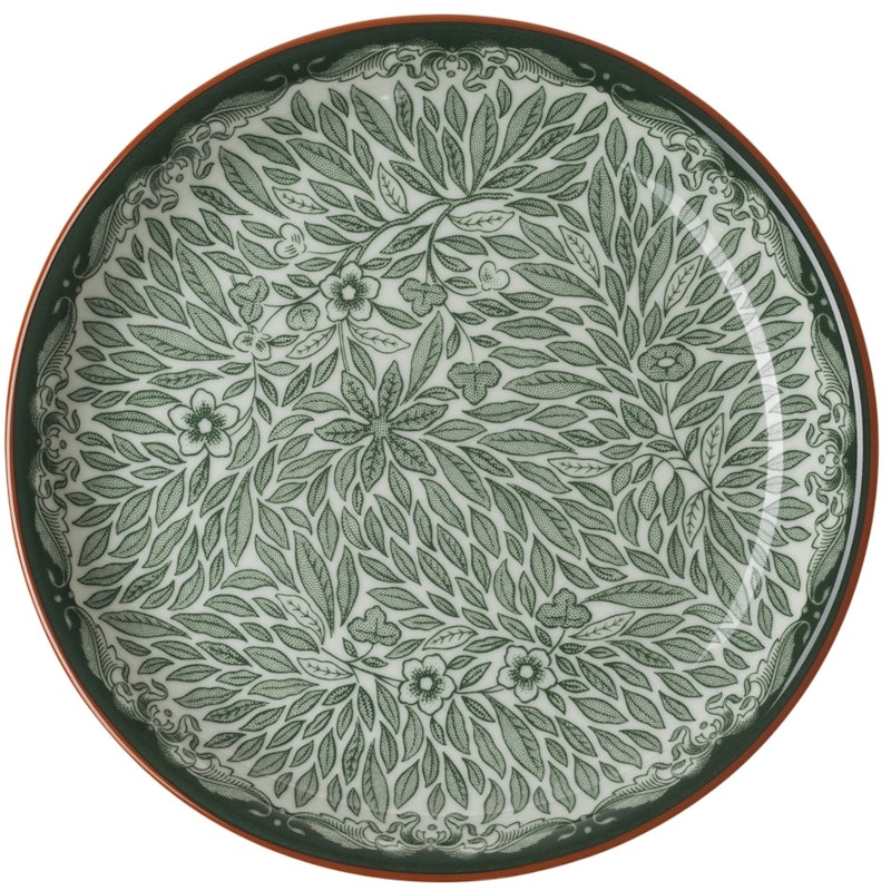 Ostindia Floris Bord 16 cm, Groen