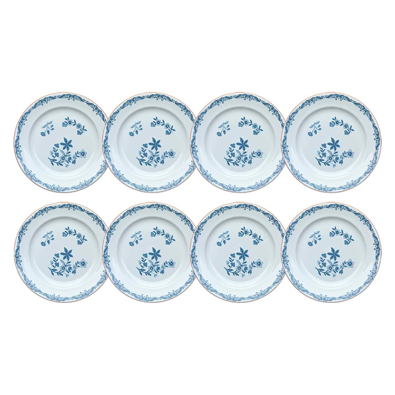 Ostindia Plate 27 cm, 8 Pcs