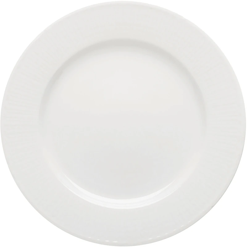 Swedish Grace Bord 21 cm, Sneeuwkleurig