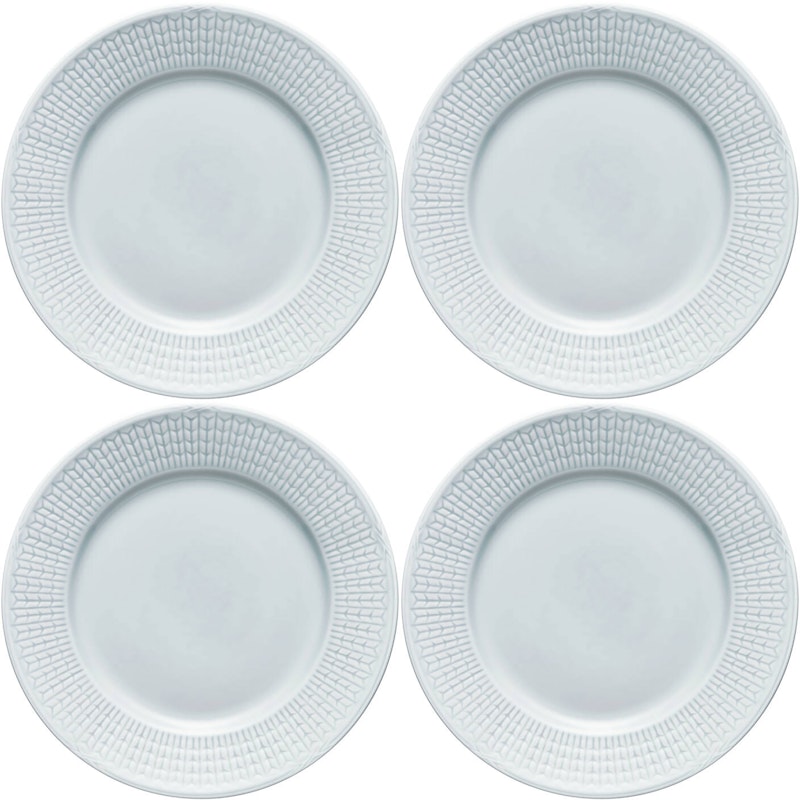 Swedish Grace Side Plate 17 cm 4-pack, Ice