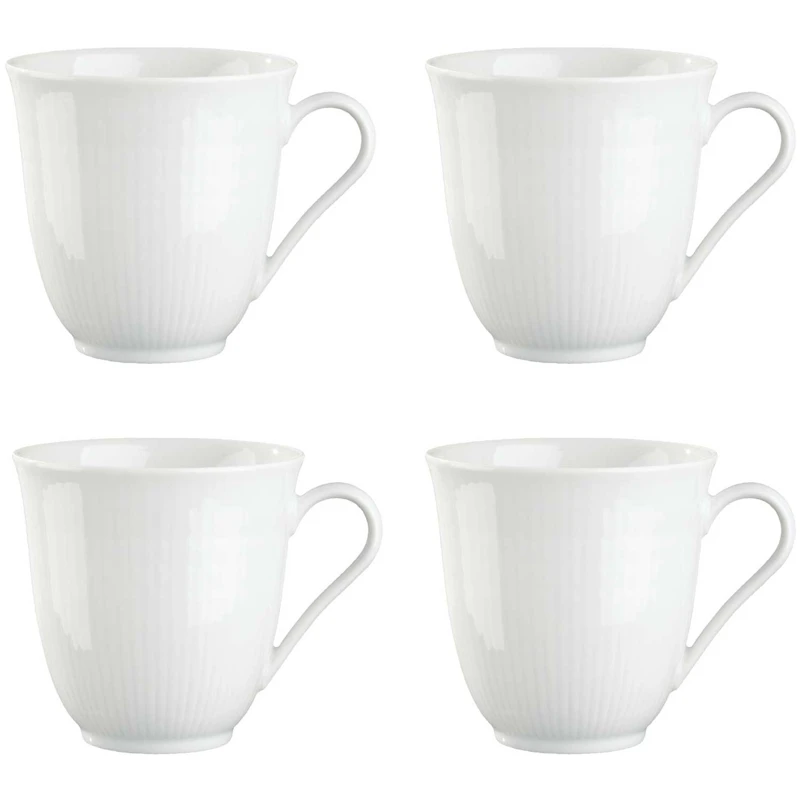 Swedish Grace Mok 30 cl Pak van 4, Sneeuwkleurig