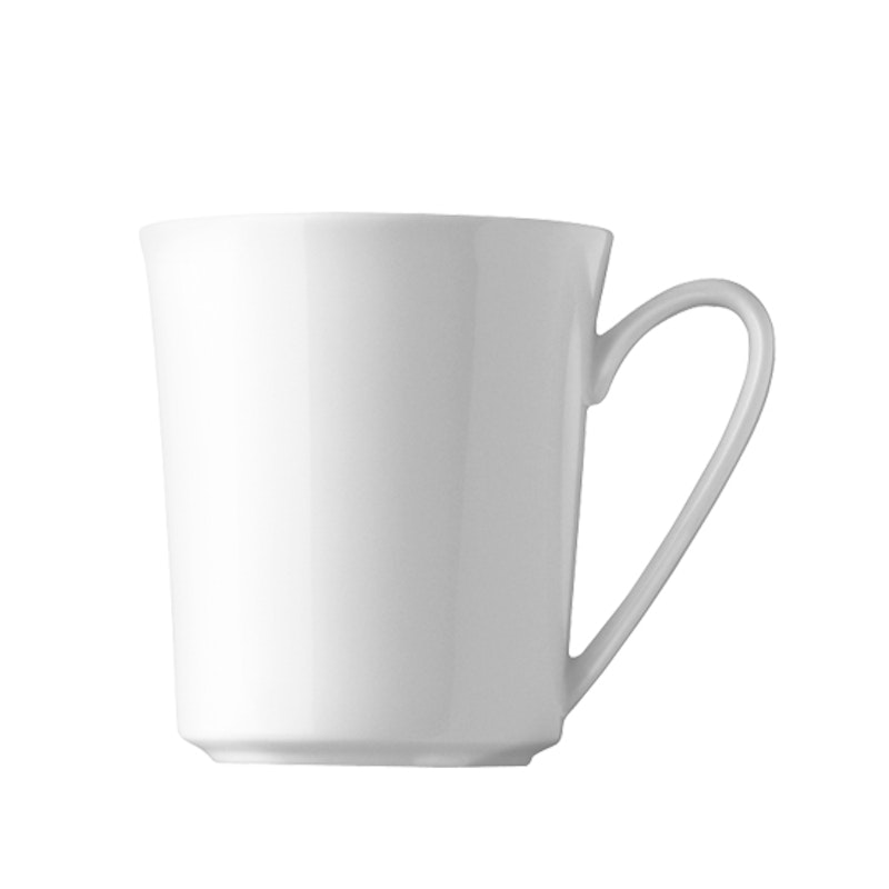 Jade Mug with handle, White