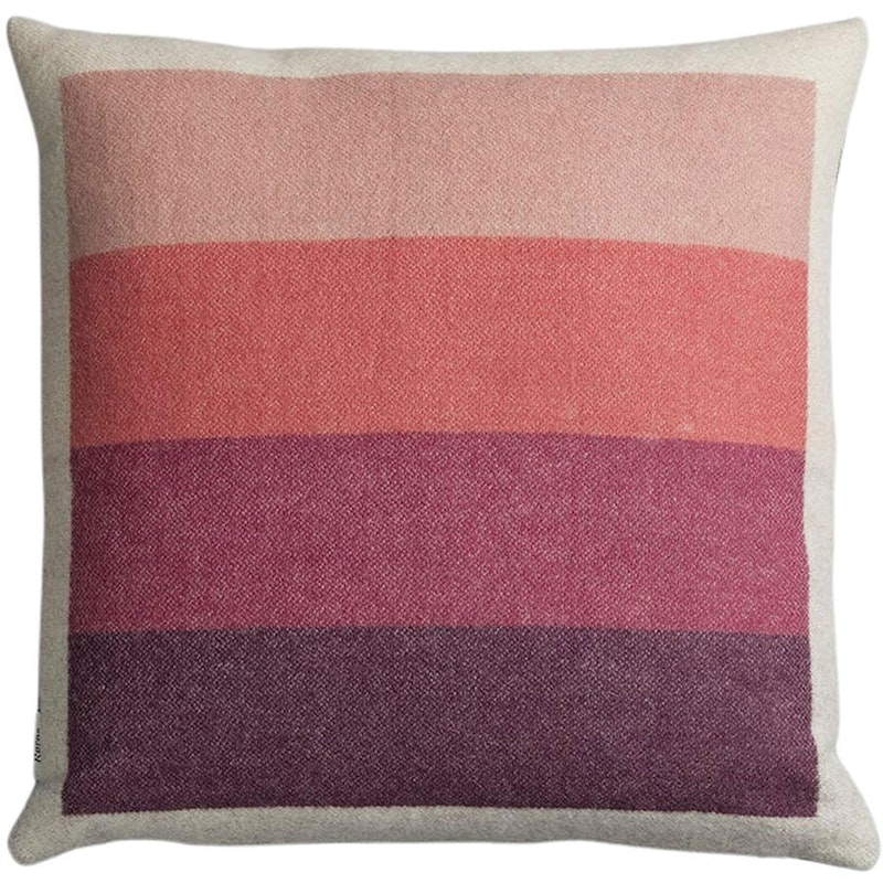 Åsmund Bold Kussen 50x50 cm, Roze / Groen