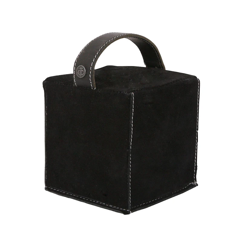 Doorstopper Suede 2,5 kg, Black/Black