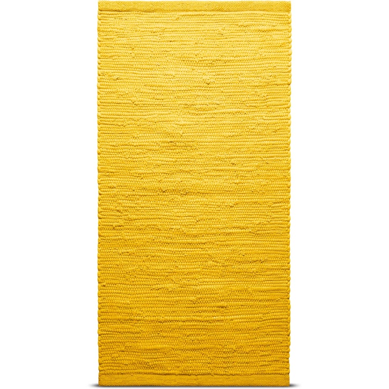 Cotton Vloerkleed Raincoat Yellow, 75x200 cm