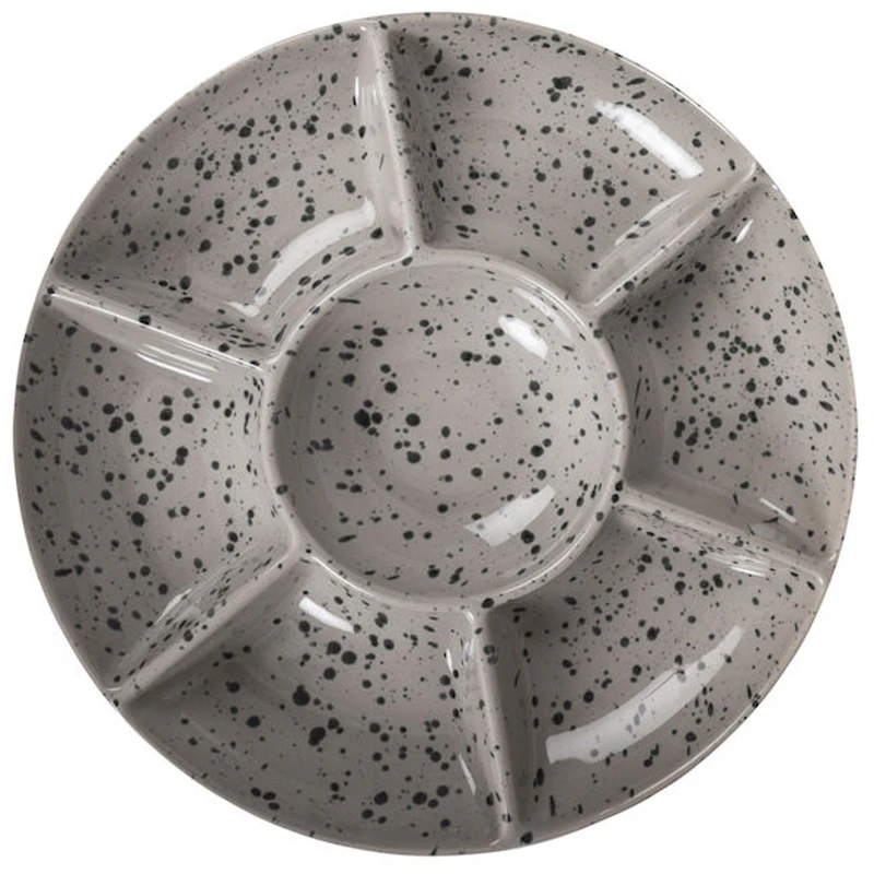 Ditte Serveerschotel met Vakken, 26 cm