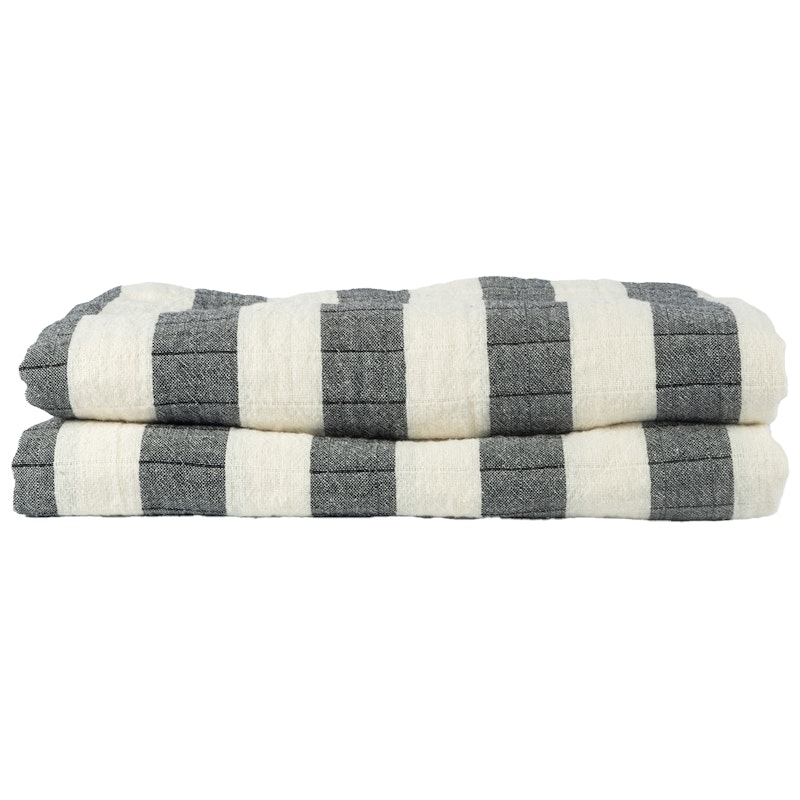 Emilie Plaid 130x170 cm, Zwart